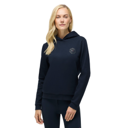 Damen-Kapuzenpullover mit Strass Hollywood Tommy Hilfiger Equestrian Wüstenhimmel Blau
