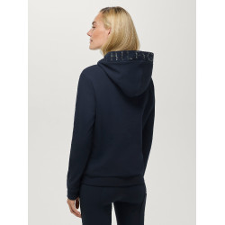 Damen-Kapuzenpullover mit Strass Hollywood Tommy Hilfiger Equestrian Wüstenhimmel Blau