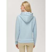 Damen-Kapuzenpullover mit Strass Hollywood Tommy Hilfiger Equestrian Wüstenhimmel Blau