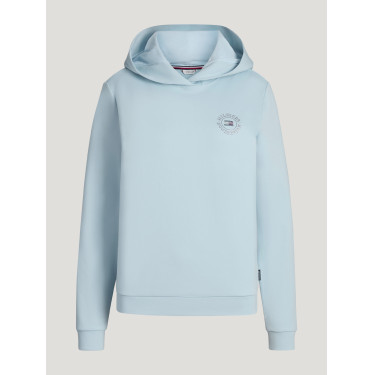 Damen-Kapuzenpullover mit Strass Hollywood Tommy Hilfiger Equestrian Süßes Blau