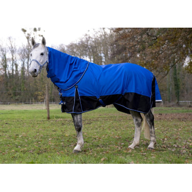 Halsabdeckung Equithème Tyrex 1200 D 0g Blau / Schwarz