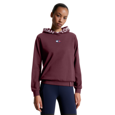 Damen-Kapuzenpullover Tommy Hilfiger Equestrian California Rot Damen-Kapuzenpullover Tommy Hilfiger Equestrian California Rot