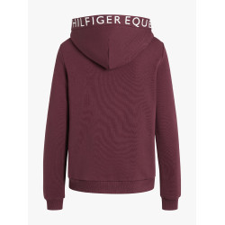 Damen-Kapuzenpullover Tommy Hilfiger Equestrian California Rot Damen-Kapuzenpullover Tommy Hilfiger Equestrian California Rot