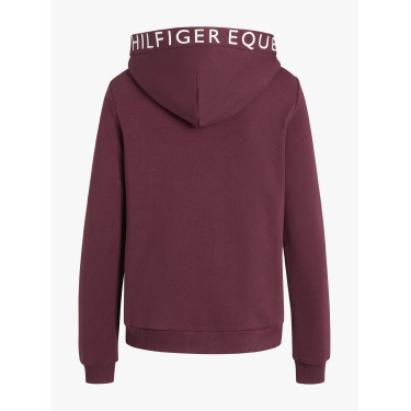 Damen-Kapuzenpullover Tommy Hilfiger Equestrian California Rot Damen-Kapuzenpullover Tommy Hilfiger Equestrian California Rot