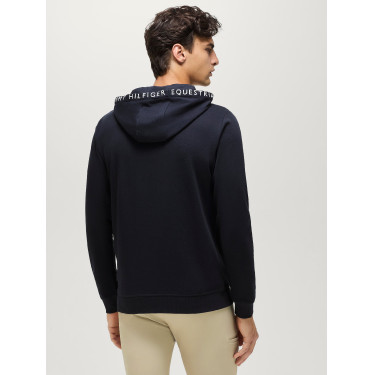 Tommy Hilfiger Equestrian Jackson Herren-Hoodie Wüstenhimmel Blau