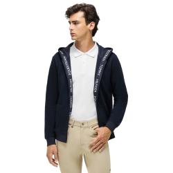 Tommy Hilfiger Equestrian Ventura Herren Kapuzenjacke mit Reißverschluss Wüstenhimmel Blau Tommy Hilfiger Equestrian Ventura Herren Kapuzenjacke mit Reißverschluss Wüstenhimmel Blau