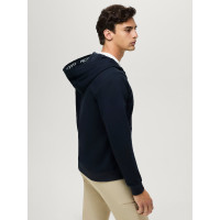 Tommy Hilfiger Equestrian Ventura Herren Kapuzenjacke mit Reißverschluss Wüstenhimmel Blau