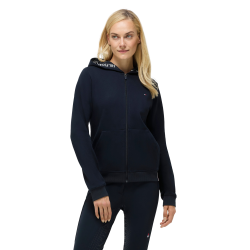 Damen-Kapuzen-Sweatjacke Beverly Tommy Hilfiger Equestrian Wüstenhimmel Blau Damen-Kapuzen-Sweatjacke Beverly Tommy Hilfiger Equestrian Wüstenhimmel Blau