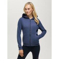 Damen-Kapuzen-Sweatjacke Beverly Tommy Hilfiger Equestrian Verwaschenes Indigo