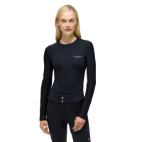 Langarm Sunguard T‑Shirt Adel Tommy Hilfiger Equestrian Damen Wüstenhimmel Blau