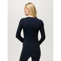 Langarm Sunguard T‑Shirt Adel Tommy Hilfiger Equestrian Damen Wüstenhimmel Blau