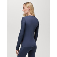 Langarm Sunguard T‑Shirt Adel Tommy Hilfiger Equestrian Damen Wüstenhimmel Blau