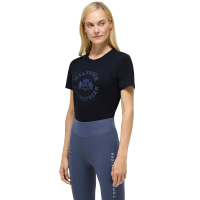 Damen-T-Shirt mit kurzen Ärmeln Pasadena Tommy Hilfiger Equestrian Wüstenhimmel Blau
