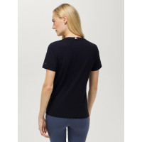 Damen-T-Shirt mit kurzen Ärmeln Pasadena Tommy Hilfiger Equestrian Wüstenhimmel Blau