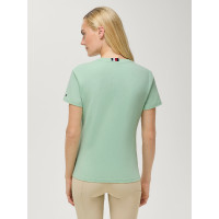 Damen-T-Shirt mit kurzen Ärmeln Pasadena Tommy Hilfiger Equestrian Wüstenhimmel Blau