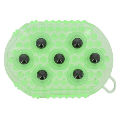 Doppelseitiger Striegel- und Massagehandschuh Doppelseitiger Striegel- und Massagehandschuh