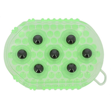 Doppelseitiger Striegel- und Massagehandschuh Doppelseitiger Striegel- und Massagehandschuh