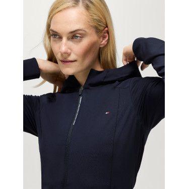 Windjacke Tommy Hilfiger Equestrian Nevada Damen Wüstenhimmel Blau