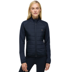 Damen-Hybridjacke Tommy Hilfiger Equestrian Napa Wüstenhimmel Blau Damen-Hybridjacke Tommy Hilfiger Equestrian Napa Wüstenhimmel Blau