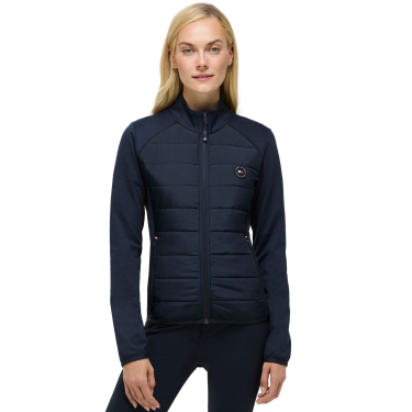 Damen-Hybridjacke Tommy Hilfiger Equestrian Napa Wüstenhimmel Blau Damen-Hybridjacke Tommy Hilfiger Equestrian Napa Wüstenhimmel Blau