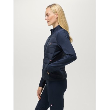 Damen-Hybridjacke Tommy Hilfiger Equestrian Napa Wüstenhimmel Blau Damen-Hybridjacke Tommy Hilfiger Equestrian Napa Wüstenhimmel Blau
