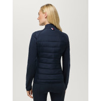 Damen-Hybridjacke Tommy Hilfiger Equestrian Napa Wüstenhimmel Blau
