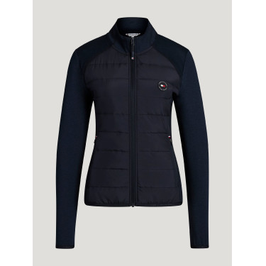Damen-Hybridjacke Tommy Hilfiger Equestrian Napa Wüstenhimmel Blau Damen-Hybridjacke Tommy Hilfiger Equestrian Napa Wüstenhimmel Blau