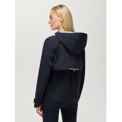 Wasserdichte Damenjacke Tommy Hilfiger Equestrian Upland, airbagkompatibel Wüstenhimmel Blau