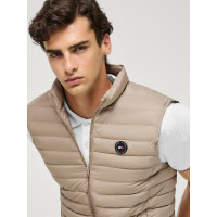 Ärmellose gesteppte Weste Tommy Hilfiger Equestrian Montero Herren Beige