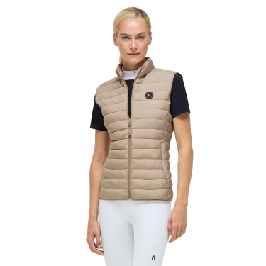 Damen Steppweste Tommy Hilfiger Equestrian Serano Beige