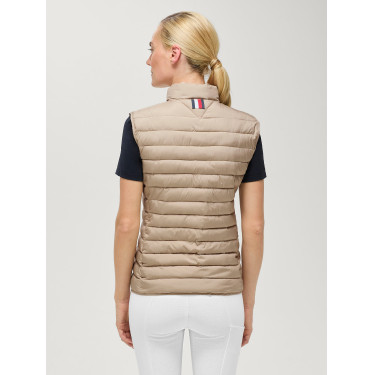Damen Steppweste Tommy Hilfiger Equestrian Serano Beige