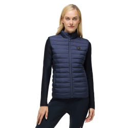 Damen Steppweste Tommy Hilfiger Equestrian Serano Verwaschenes Indigo