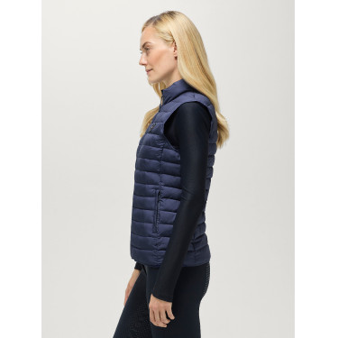 Damen Steppweste Tommy Hilfiger Equestrian Serano Verwaschenes Indigo