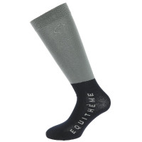 Reitsocken Equithème Compet 2 Paar Grau / Marine