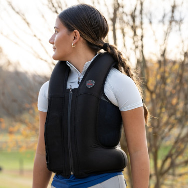 Airbag-Weste Spark Manège Schwarz