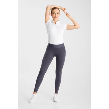 Reitleggings Horze Maia Vollbesatz Damen Marine-Odyssee Reitleggings Horze Maia Vollbesatz Damen Marine-Odyssee