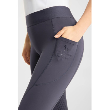 Reitleggings Horze Maia Vollbesatz Damen Marine-Odyssee Reitleggings Horze Maia Vollbesatz Damen Marine-Odyssee