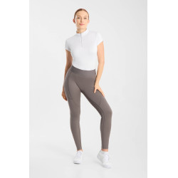 Reitleggings Horze Maia Vollbesatz Damen Treibholz