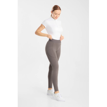 Reitleggings Horze Maia Vollbesatz Damen Treibholz