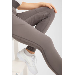 Reitleggings Horze Maia Vollbesatz Damen Treibholz