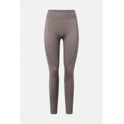 Reitleggings Horze Maia Vollbesatz Damen Treibholz