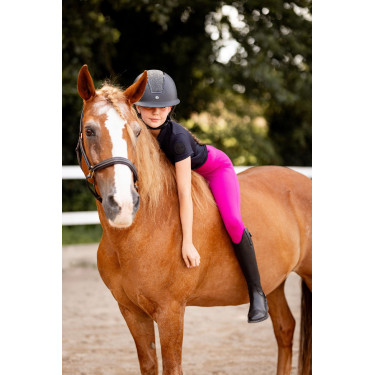Reithose mit Vollbesatz und Silikon Madison Kinder Horze Rosenrübe Rosa