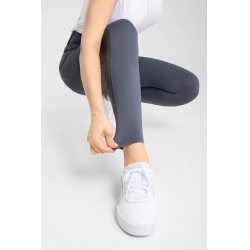 Damen Hybrid Reitleggings Horze Anya Fullgrip Grau
