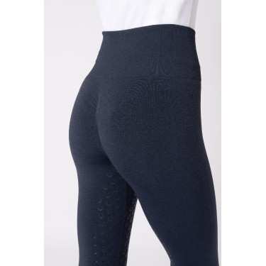 Scrunch Strumpfhose Horze Nessa Full Grip nahtlos Nachtshadow-Blau