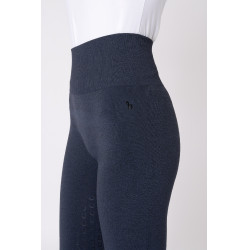 Scrunch Strumpfhose Horze Nessa Full Grip nahtlos Nachtshadow-Blau