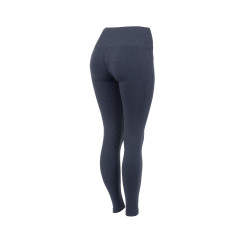 Scrunch Strumpfhose Horze Nessa Full Grip nahtlos Nachtshadow-Blau