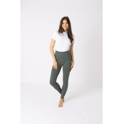 Scrunch Strumpfhose Horze Nessa Full Grip nahtlos Grün Lorbeerkranz Scrunch Strumpfhose Horze Nessa Full Grip nahtlos Grün Lorbeerkranz