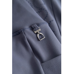 Damen-Reitleggings Gillian Horze mit hohem Bund und Vollbesatz aus Silikon Grau Damen-Reitleggings Gillian Horze mit hohem Bund und Vollbesatz aus Silikon Grau