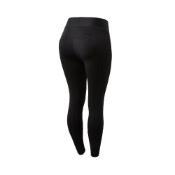 Thermoleggings Horze Active Damen mit Kniebesatz Schwarz Thermoleggings Horze Active Damen mit Kniebesatz Schwarz