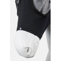 Elastische Fliegenmaske zum Überziehen von Horze Bananengelb